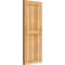 Ekena Millwork Framed Board-n-Batten Shutters, Rough Sawn Western Red Cedar, 16 1/8W x 39H, PR RBF06S16X039RWR - alternate 4